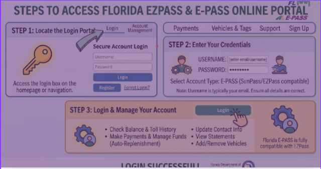 EZPass Florida Login: Step to Access