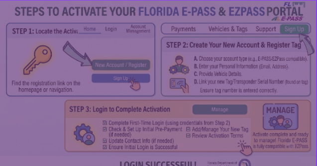 Activate EZPass Florida