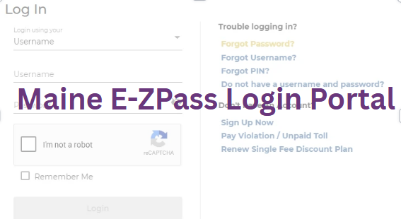 Official Maine E-ZPass Login Portal