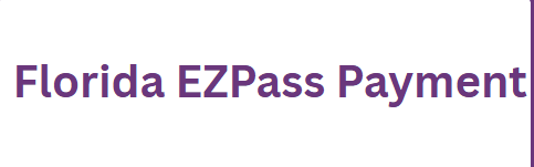 Florida EZPass Payment