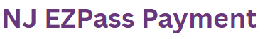 NJ EZPass Payment