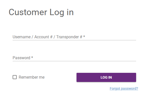 NH E-ZPass Login