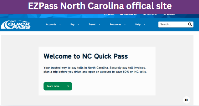 EZPass North Carolina (NC Quick Pass)