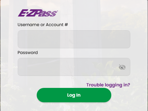 EZPassOH Login